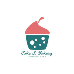 Cake and Bakery Logo Images Stock Vectors