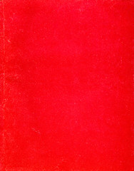 Old red paper texture. Rough faded surface. Blank retro page. Empty place for text. Perfect for background and vintage style design.