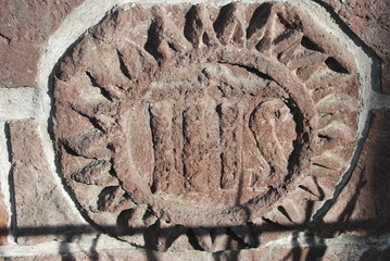 stone carving in mexican catholic church