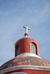catholic church dome in Mexico City