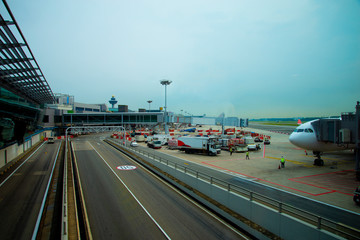 Ramp Area inside an Airport