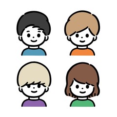男性アイコンセット