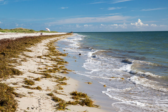 BEach In Bill Baggs Cape Florida State Park