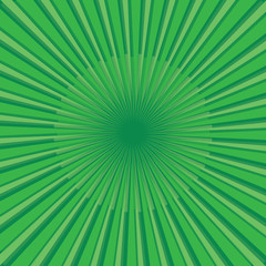 Abstract green striped retro comic background