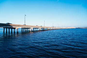 the peace river at Punta Gorda and Port Charlotte