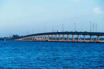 Port Charlotte harbor and Punta Gorda in peace river