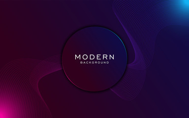 Abstract design creativity background of gradient waves. vector illustration.