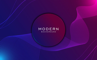 Abstract design creativity background of gradient waves. vector illustration.