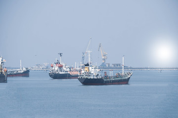 Cargo ship for international import and export