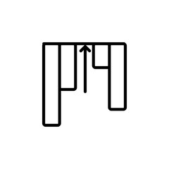 align top icon, top icon, logo, pattern, presentation template line style