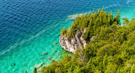 Beautiful landscape in Tobermory, Ontario, Canada