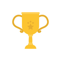 Isolated trophy icon vector design