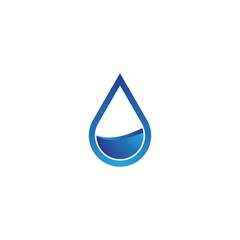 Drop logo template vector icon design