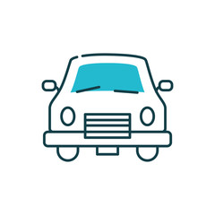 Isolated car vehicle vector design