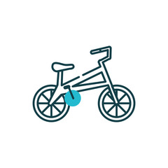 Fototapeta na wymiar Isolated bike icon vector design
