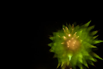 Colorful Fireworks display celebration. Fireworks light up the sky