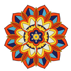 Mandala patterns on white background