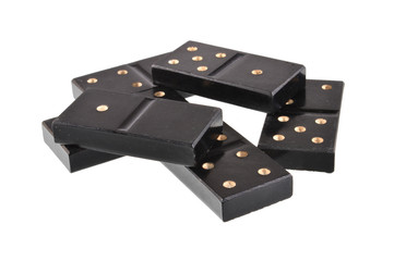 domino isolated on white background