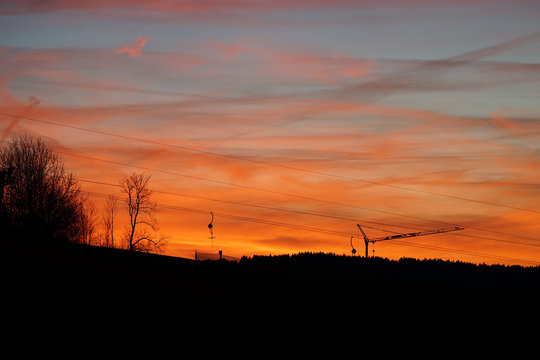 Brennender Himmel