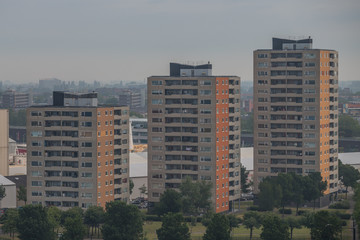 Fototapeta na wymiar Hochhäuser in Rotterdamm