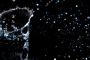 Water splash background