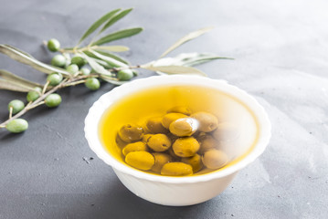 Oil of olives  typical spanish