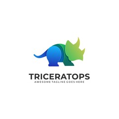 Vector Logo Illustration Gradient colorful