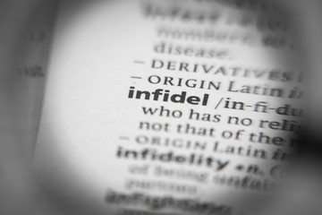 Word or phrase infidel in a dictionary.