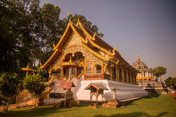 THAILAND LAMPHUN WAT PHRA YUEN TEMPLE