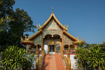 Fototapeta premium THAILAND LAMPHUN WAT PHRA YUEN TEMPLE