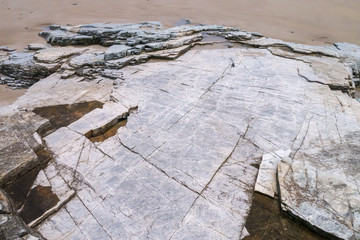Weißes Gestein - Praia das Illas