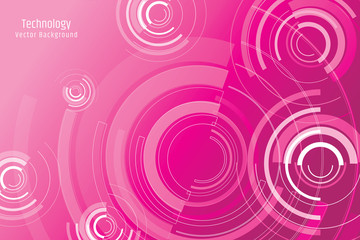 Abstract futuristic - Molecules technology