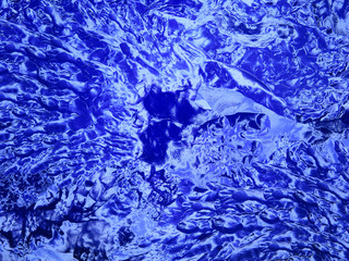 Blue ice chrystal graphic