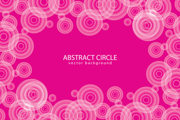 Circles Abstract background 