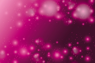 Bokeh and blur vector abstract background