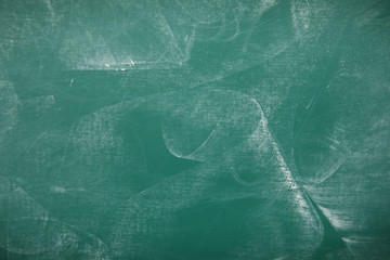 Dirty green chalkboard as background. Space for text
