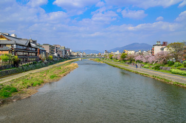 京都の鴨川