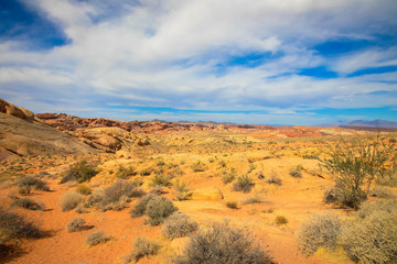 Panorama, Valley of Fire Nationalpark in Nevada USA