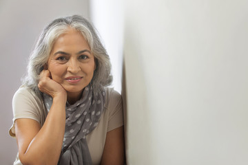 Portrait of a grandmother. (Senior) 	