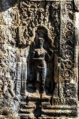 Fototapeta na wymiar Angkor Wat Ancient ruins temple Cambodia