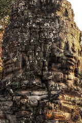 Ancient ruins Wat sunrise at Siem Reap Cambodia