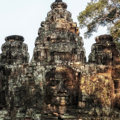 Fototapeta premium Ruins of Angkor Wat Hindu temple complex Cambodia.