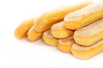 Cookies. Lady fingers. Bakery products. Tiramisu. Dessert. Sugar dough.