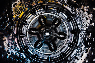 Inside of washing machine drum
