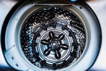 Inside of washing machine drum