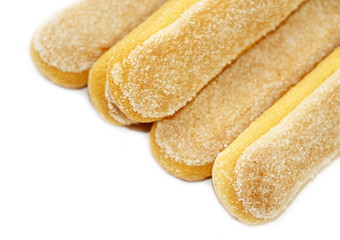 Biscuit cookies Lady's fingers. Bakery products. Savoiardi. Tiramisu. Dessert. Sugar dough.