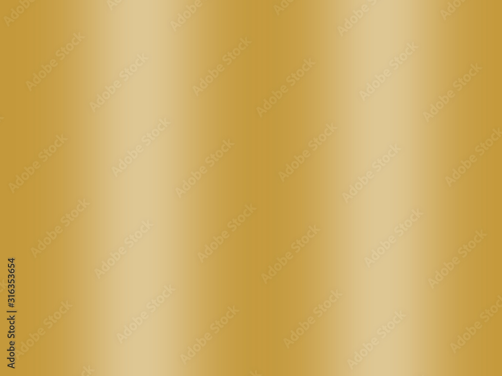 Poster gold gradient with white soft glowing for abstract background