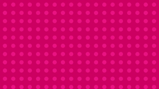 pink polkadot animation background seamless looping
