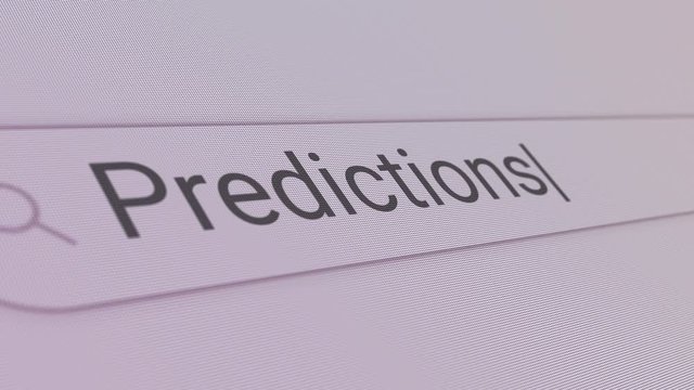 Predictions Search Bar Close Up Single Line Typing Text Box Layout Web Database Browser Engine Concept