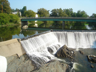 dam on the river